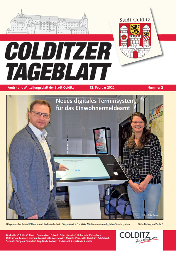Colditzer Tageblatt Nr. 02/2022