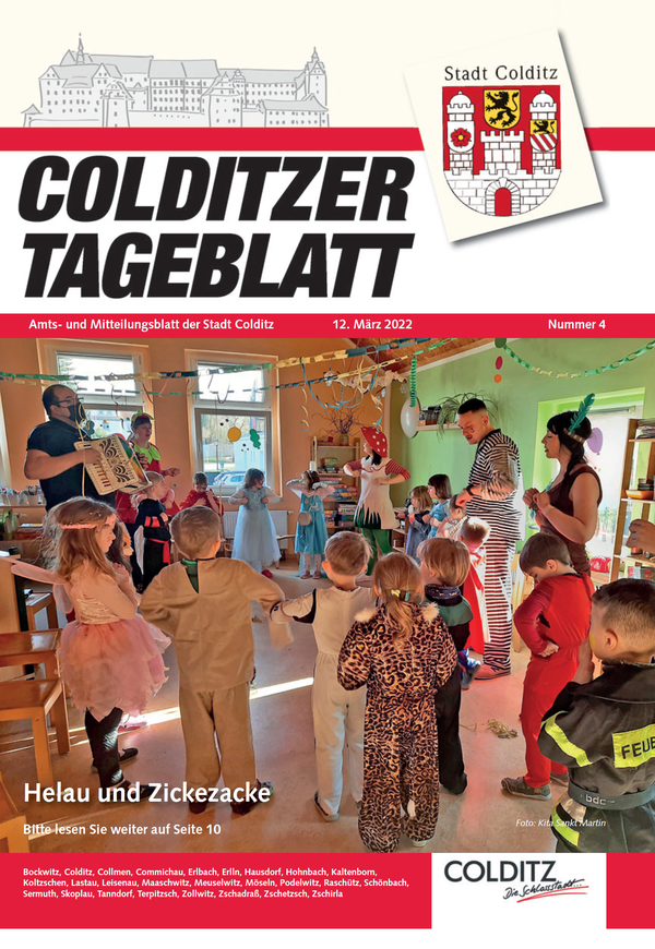 Colditzer Tageblatt Nr. 04/2022