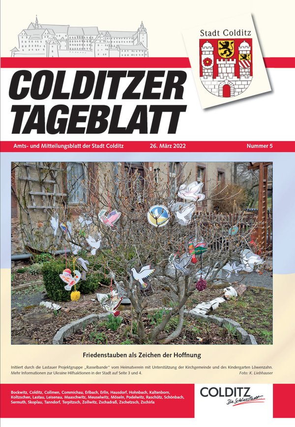Colditzer Tageblatt Nr. 05/2022