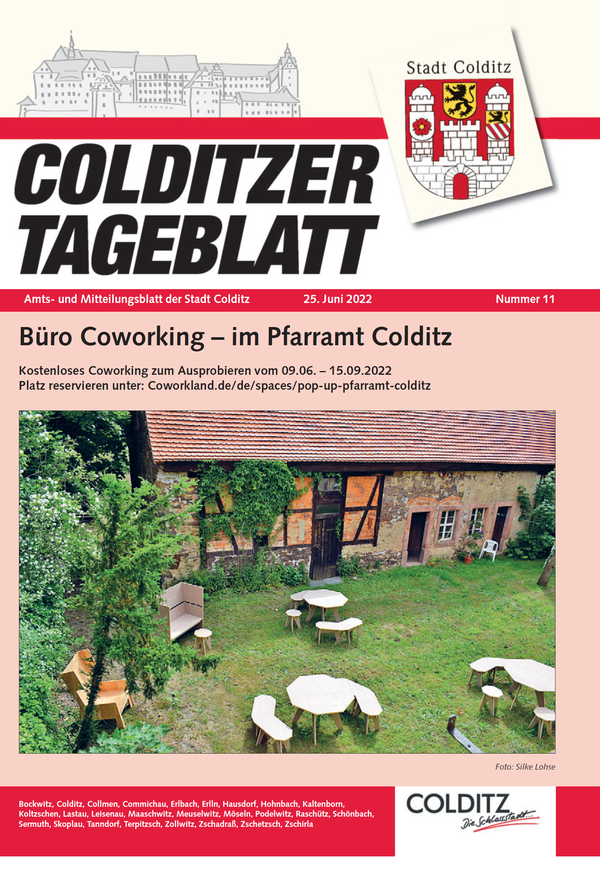 Colditzer Tageblatt Nr. 11/2022