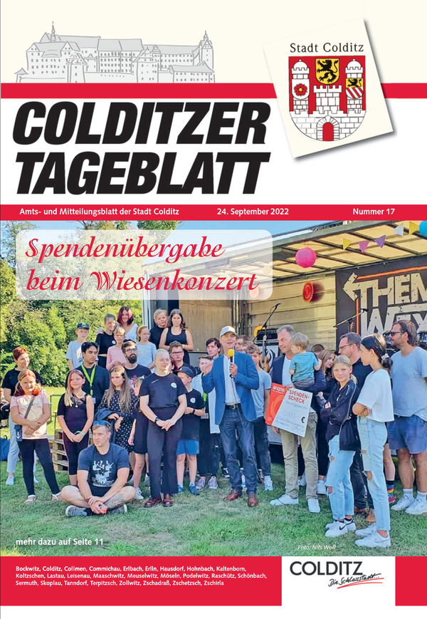 Colditzer Tageblatt Nr. 17/2022