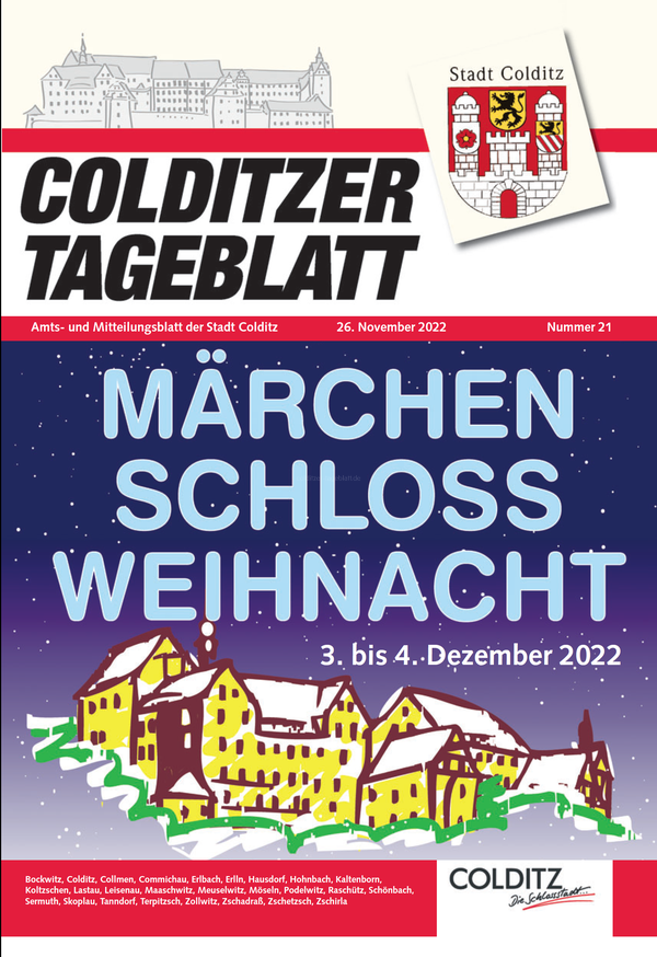 Colditzer Tageblatt Nr. 20/2022