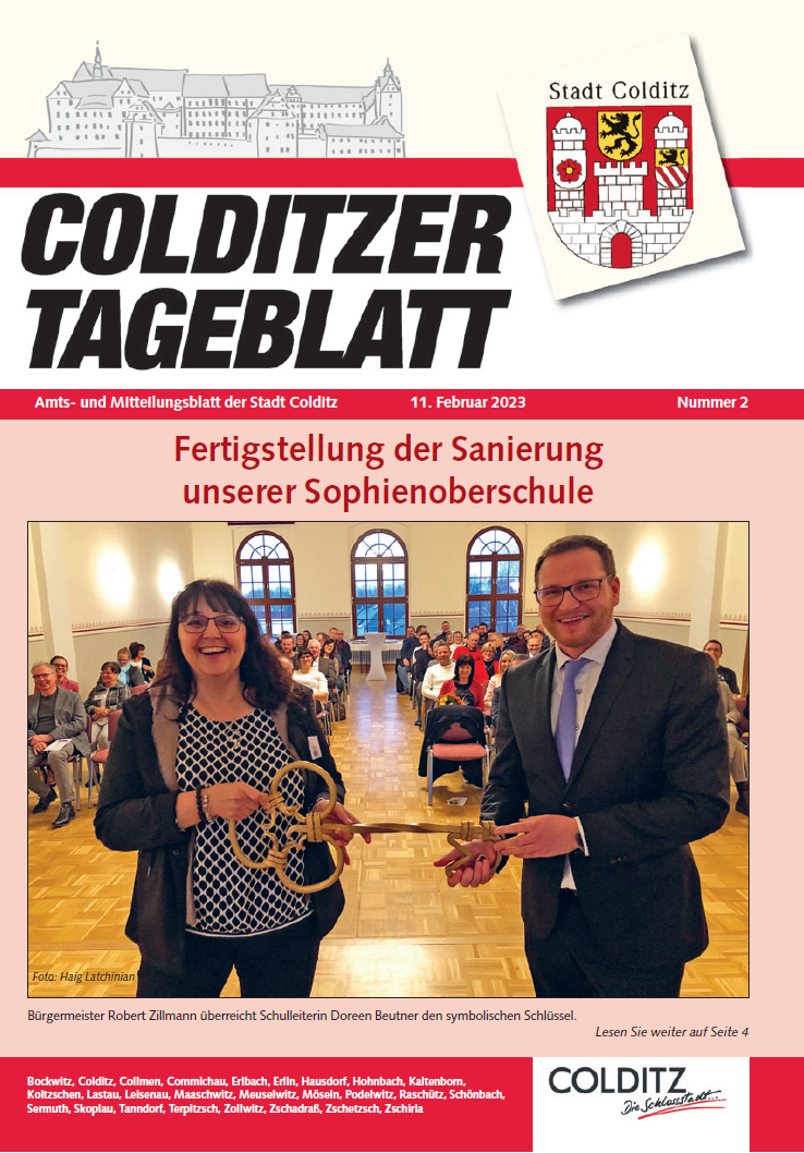 Colditzer Tageblatt - Nr. 2 im Jahre 2023